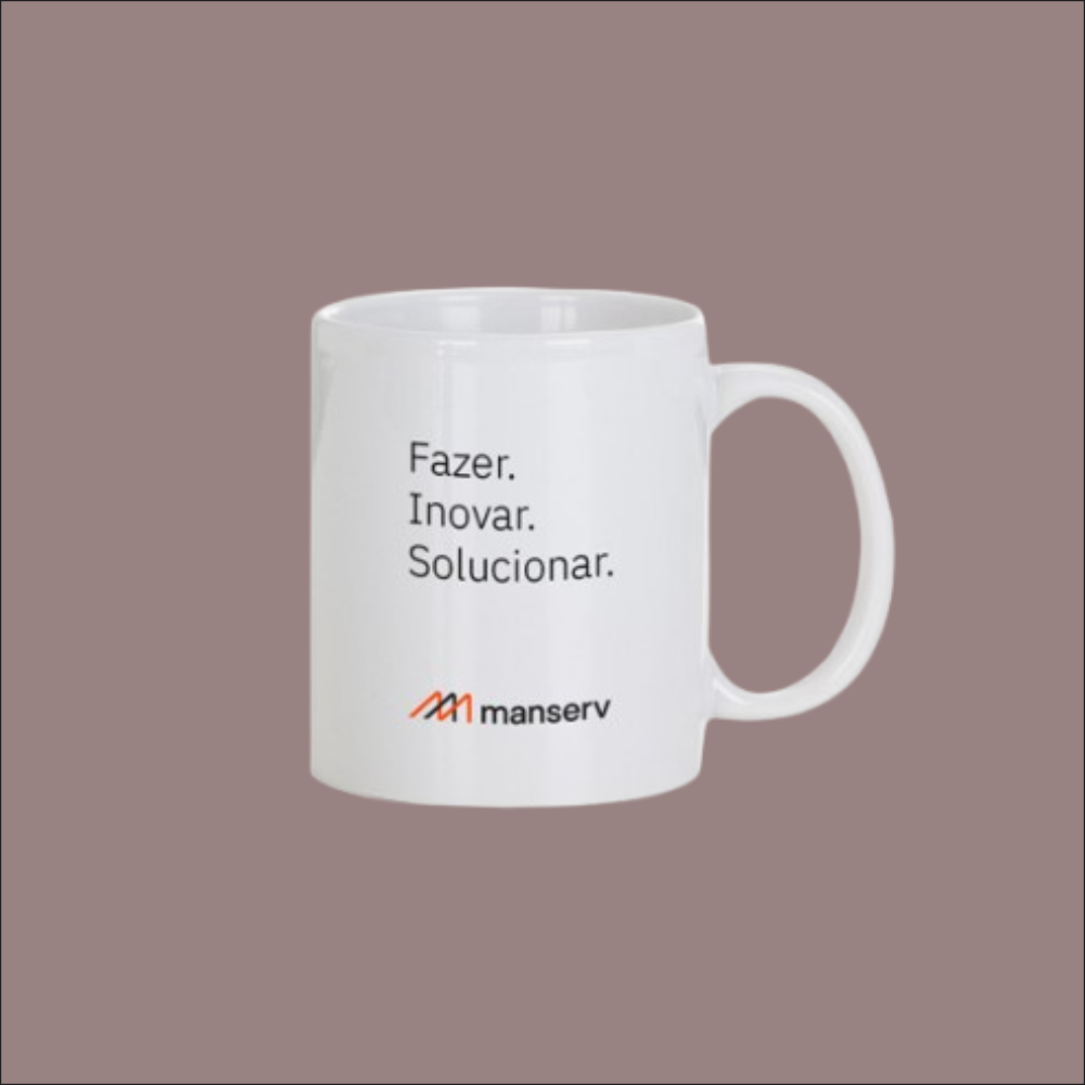 Caneca Cerâmica Manserv
